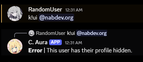 Privacy Applied Config